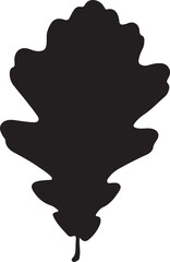 OAK LEAF SILHOUETTE