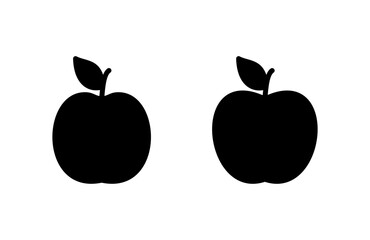 Apple icon vector illustration. Apple sign and symbols for web design.