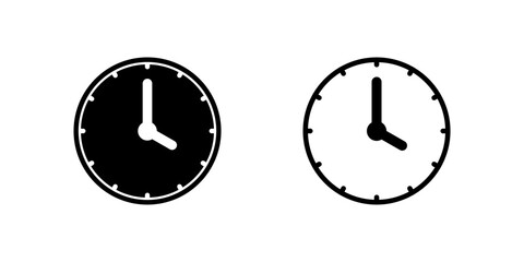 A four oclock analog clock icon, perfect for indicating afternoon events, planning, and specific time slots.