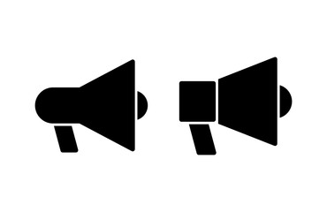 Megaphone icon vector illustration. Loudspeaker sign and symbol