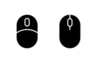 Mouse icon vector illustration. click sign and symbol. pointer icon vector.