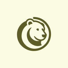 Stylized Bear Logo