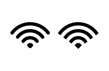 Wifi icon vector illustration. signal sign and symbol. Wireless  icon