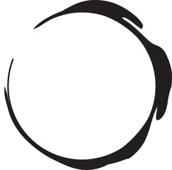 Circle brush element set