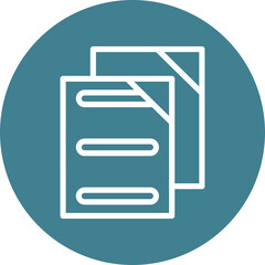 Combine Files Vector Line White Circles Multicolors