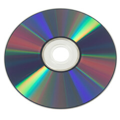 Compact disc isolated on transparent background