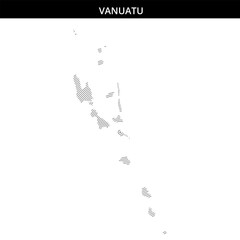 Obraz premium Beautiful Vanuatu landscape with distinct coastlines and waves