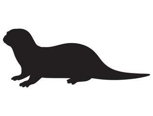 OTTER SILHOUETTE