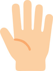 Obraz premium Body parts icon vector