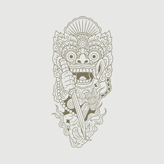 barong balinese creature