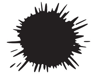 PAINT SPLASH SILHOUETTE