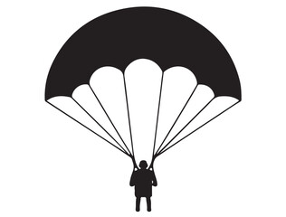 PARACHUTE SILHOUETTE
