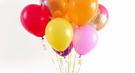 Colorful Bunch of Party Balloons