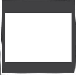 Obraz premium Squares decorative frame with in rectangle border for card, tag, invitation