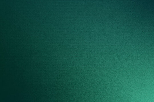 Dark forest green nature tone color back ground paint on blank eco zero waste environmental friendly cardboard box paper texture background with space minimal style 