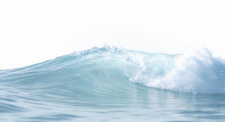 Crashing Wave Isolated on White
