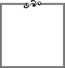 Decorative Square Frame