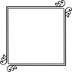 Decorative Square Frame