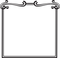 Decorative Square Frame