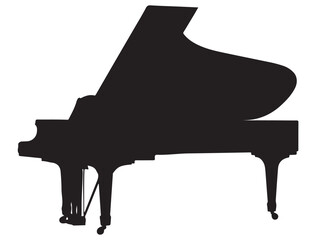 PIANO SILHOUETTE © Shabana