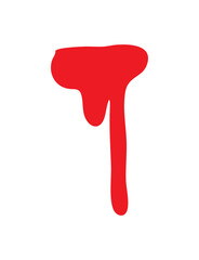 red bleed stain element