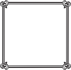 Obraz premium Decorative Square Frame