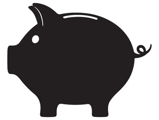 PIGGY BANK SILHOUETT