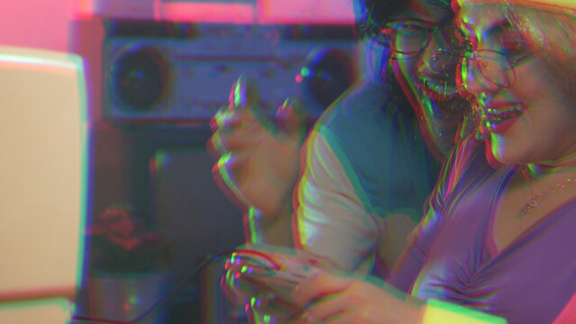 RGB Split Horizontal Motion Effect MOGRT 546