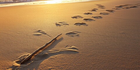 Obraz premium beach in the morning