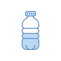 Water Bottle Icon vector stock illustration
