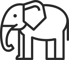 elephant vector illustration