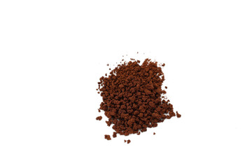 coffee beans isolated on white background