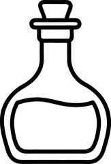 Wine bottles and glasses vector silhouette design