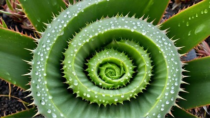 Fototapeta premium cactus close up