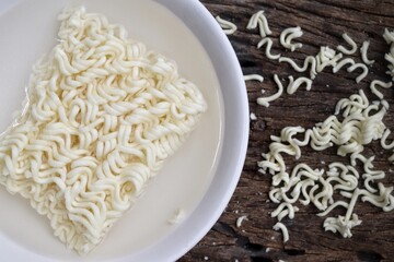 Instant noodles soup Chinese food