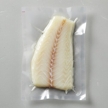 真空の白身魚