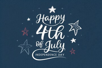 Happy 4th of july independence day greeting
