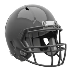 Naklejka premium Helmet for playing American football isolated on transparent or white background, png