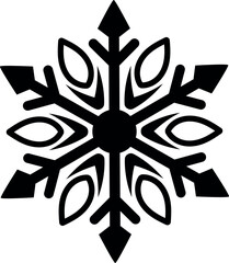 Snowflake Mandala Outline