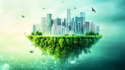 Floating sustainable city