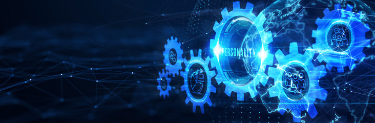 Personality. Business, Technology concept. 3d illustration