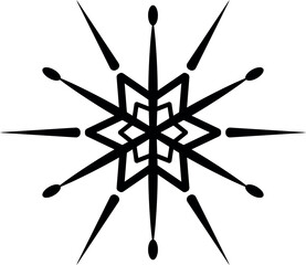 Snowflake Minimal Icon