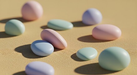 Pastel candies pastel sweets colorful candies pastel background sweet treats candy art delicious candy