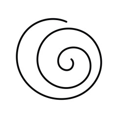 abstract spiral design