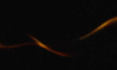 Black background with orange light lines
