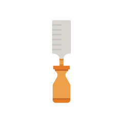 Chisel tool icon vector illustration
