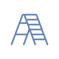 ladder tool icon vector illustration