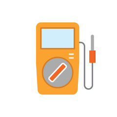 multimeter tool icon vector illustration