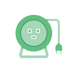 Extension Cord icon vector illustration