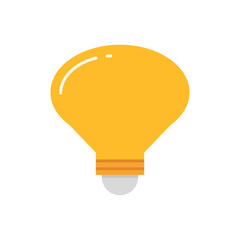 light bulb vector icon illustration